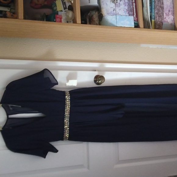 Midnight Doll Navy Blue Romper - Picture 2 of 8